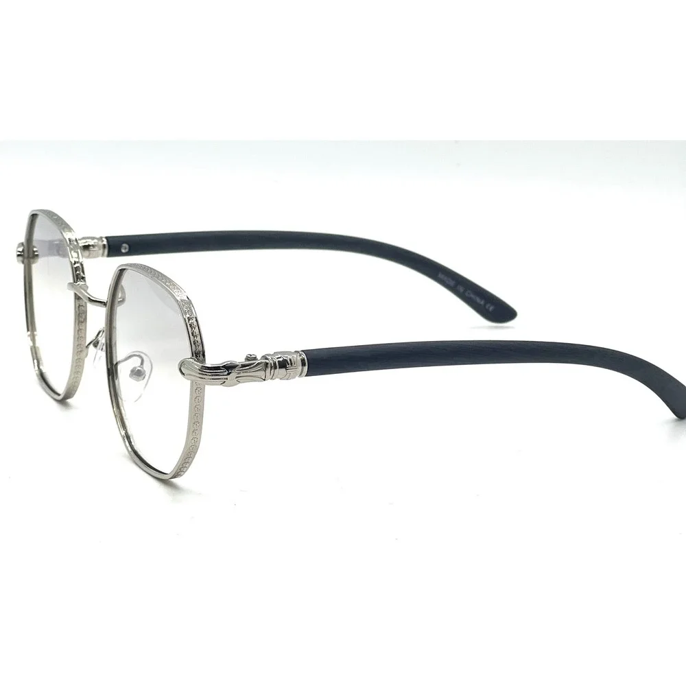 Sunglasses Vintage Style‎ Silver Frame Tinted Lens 80's 90's Street Wear Casual